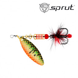 Блесна Sprut Atra Spinner №3 11.5г/GP