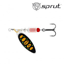 Блесна Sprut Atra Spinner №3 11.5г/SBKO