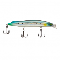 Воблер KYODA Sibas Minnow-125F, длина 12,5 см, вес 22 гр, цвет P94, заглубление 0,6-0,8 м.