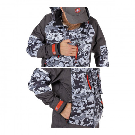 Костюм демисезонный Norfin PRO DRY 3 CAMO 03 р.L