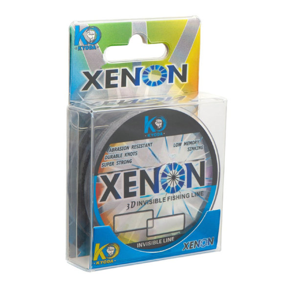 Леска KYODA XENON 3D, d - 0,33 мм, длина 300 м, разрывная нагрузка 11,00 кг 5 шт/упак
