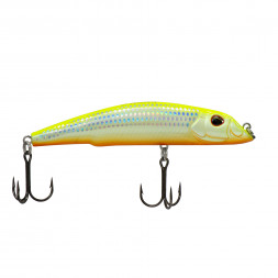 Воблер KYODA SHARK MINNOW-125F 12,5 см 27.0 гр цвет P277-1, заглубление 0,5-1,0м.