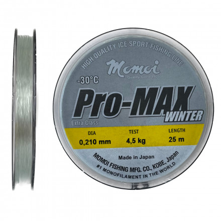 Леска Momoi Pro-Max Winter 0.210 25м