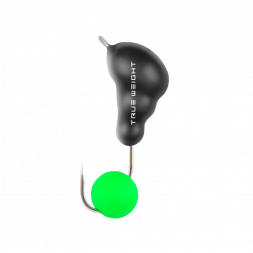 Мормышка свинцовая True Weight цена за 1 шт Муравей с ушком 0.8г ядреный глаз оранж. неон