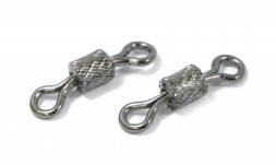 Вертлюг Namazu ROLLING RIBBED SWIVEL, латунь, цв. BN, р. 2/0, test-91 кг уп.5 шт