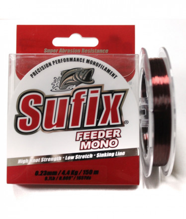 Леска Sufix Feeder Mono Burgundy 150м 0.23мм