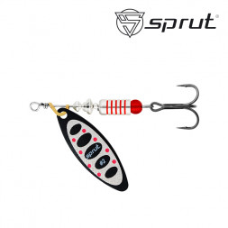 Блесна Sprut Atra Spinner №3 11.5г/BKS