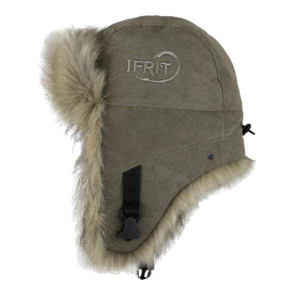 Шапка Elemental ушанка EGIR финляндия Серый, 57-60